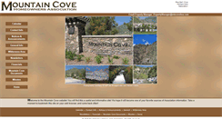Desktop Screenshot of mtncovehoa.com